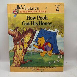 Mickeys Young Readers Library Volume 4 How Pooh Got His Honey Hardcover Book